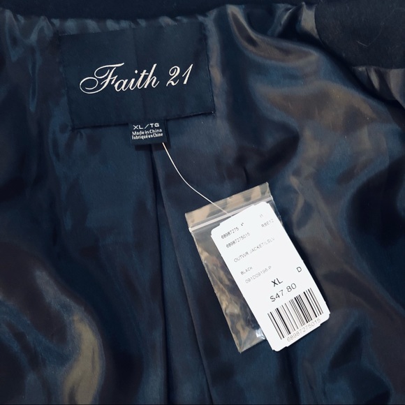 Ladies beautiful double breasted coat satin lined 2 pockets for phone new - Picture 10 of 16